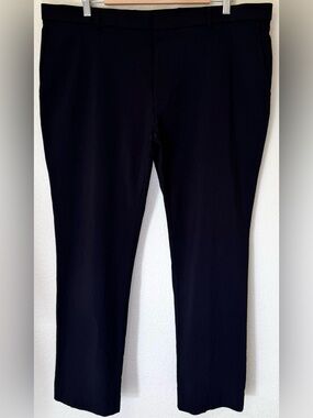 Tommy Hilfiger Black Dress Pants 40x30 Straight Fit Stretch Classic